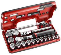 FACOM Coffret DBOX cliquet+douilles 1/2' 6 pans 21 pièces - SXL.DBOX1PB - FACOM