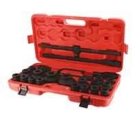 Coffret cliquet poids lourds chrome vanadium 27 pièces