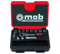Coffret cliquet traversant avec douilles 10 à 19 mm - 2 adaptateurs, rallonge 75 mm - Coffret PEHD compatible Fusion Box