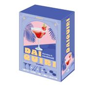 Cook Concept - KV7407 - Coffret Cocktail 10 Pièces pour Daiquiris - Incluant Verres - Pailles - Dessous de Verre et Mélangeurs - Idéal pour des Soirées Festives - Taille Unique - Couleur Bleu