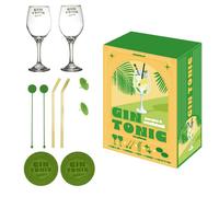 Coffret cocktail GIN&Tonic citron vert 10 pièces.