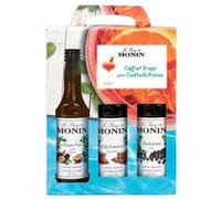 MONIN - Coffret pour Cocktails à base de Vin - Cassis, Passion et Fraise des Bois - 3x25cl