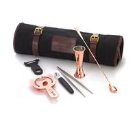 Coffret cocktails Essentials Barfly M37100CP, 7 pi ces, cuivre