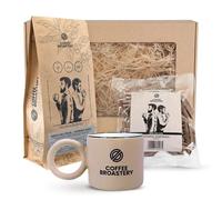 Coffret Coffee Broastery - Amico dall’Italia Espresso Roast 1 kg + Caramels au Café 250 g + Mug en Céramique 300 ml - Idée Cadeau Premium