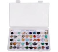 Coffret collection de spécimens en cristal, et ensemble de collection de minéraux, échantillons de pierres précieuses collectionnables, coffret cadeau en pierre naturelle pour la décoration intérieure