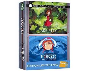 Coffret Collection Studio Ghibli: Arrietty le Petit Monde des Chapardeurs + Ponyo Sur la Falaise - Edition Limitée Fnac