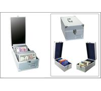Coffret Collector ALU Safe 160 170x135x335mm Pour Environ 1000 Billets