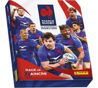 Coffret Collector Rugby Equipe de France-Rage de Vaincre 1 Album + 18 Pochettes + 3 Cartes Edition Limitée - PANINI