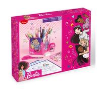 Maped – Coffret coloriage Barbie – 12 crayons, 12 feutres, 5 feuilles