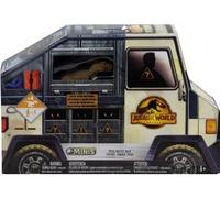 Coffret Combat Ultime : 4 Dinosaures + 1 Figure - pour Jurassic World - Set Animaux préhistorique avec Carte Offerte