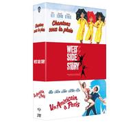 Coffret Comédies Musicales 3 Films : Chantons sous la Pluie + Un Américain à Paris + West Side Story [DVD]
