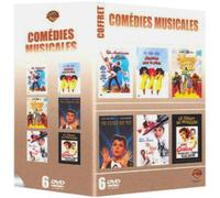 Coffret 6 Comedies Musicales - Americain A Paris / Chantons Sous La Pluie / Magicien D'oz / Une Etoile Est Nee / My Fair Lady / Chant Du Missouri