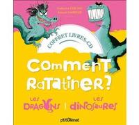 Coffret Comment ratatiner les dragons et les dinosaures - Livre CD Catherine Leblanc (Auteur), Roland Garrigue (Illustration)
