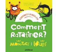 Coffret Comment ratatiner les monstres et les loups - Livre CD 2 histoires + 1 CD - Catherine Leblanc - P'tit Glenat - Livre CD - Album jeunesse dès 3 ans CD