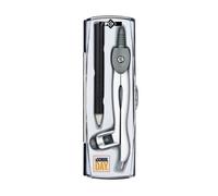 Coffret Compas Canon Metal Porte Crayon + 1 Crayon