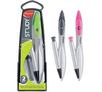 Coffret compas - Maped - Study - 2 pièces - 0,5 mm - Couleurs assorties