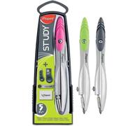 Coffret Compas - Maped - Study - 5 Pièces - Mine 2 Mm - Couleurs Assorties