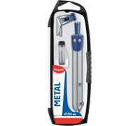 Coffret Compas Start 3 Pièces-Compas Mine En Métal + Bague Universelle + Etui Mines-Compas Scolaire Dès 10 Ans