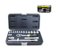 Coffret Complet De Clés À Douille Et Clé À Cliquet 3/8" Stanley 1-94-673