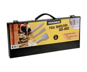 Coffret composition de pic et burin SDS max Diager