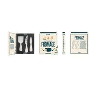 Cook Concept – Coffret cadeau fromage KA0685 avec 3 couteaux acier inoxydable – Noir