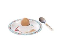 Coffret Coquetier Voiture Arthur Blanc TU