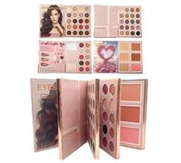 Coffret Cosmétique Enfant - Accessoires De Maquillage Multifonctions | Pinceau Visage Nomade Polyvalent - Pour Étudiants Voyageurs Débutants Experts Artistes Mariées Beauté