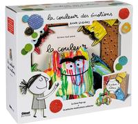 COFFRET Couleurs des émotions. Pop-up et peluche multicolore
