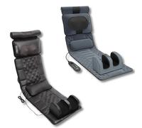 Coffret Couple Premium - Matelas de Massage Professionnels Chauffants x2, Massage Corps Entier, Nuque & Lombaires, Relaxation & Récupération à Deux