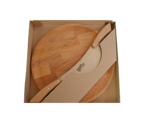 Coffret couteau Pizza Rocket et planche à pizza 33 cm Roger Orfèvre