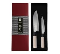 Coffret couteaux japonais Haiku Home Santoku + Office