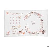 Coffret couverture photo nature 120x80cm - Atmosphera createur d'interieur