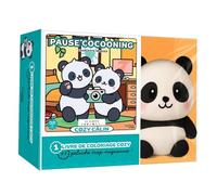 Coffret cozy + peluche Panda