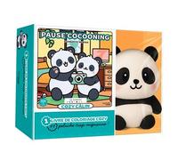 Coffret cozy + peluche Panda - Charlotte Mendès - Hachette Heroes - Coffret - Jeux livres objets