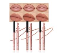 Coffret Crayon à Lèvres Velours Mat, texture onctueuse et crémeuse, waterproof et hautement pigmenté, idéal pour un maquillage quotidien des lèvres.