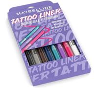 Coffret Crayon Gel Yeux - Maybelline New York - Effet Tatouage - Waterproof - 36h - 8 Teintes