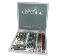 Coffret Crayon Graphite Cretacolor Silver Box
