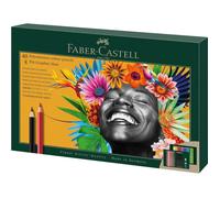 Coffret - Crayons couleur Polychromos + Pitt Graphite Matt - Faber-Castell - 50 pièces