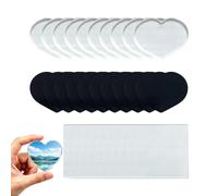 Coffret Créatif Aimants Frigo 10 Décorations Aimantées en Acrylique pour