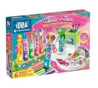 Coffret creatif atelier des fluos 6 surligneurs - stylos feutres - cree decore activite pen diy - des 6 ans - set kit idea et carte