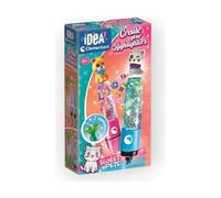 Coffret créatif clementoni 18166 idea mini - fabrique de marqueurs animaux