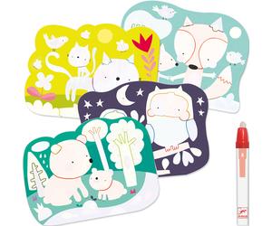 Coffret créatif Coloriages magiques Caché dans les bois