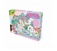 Coffret créatif - CRAYOLA - Ma Licorne à Décorer - 2 figurines personnalisables - 4 ans et plus