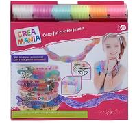 Coffret créatif - CREAMANIA - Bracelets fous - 680 perles colorées - 200 paillettes - 3 ans et plus
