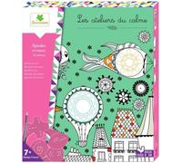 Coffret créatif FAUJAS Spirales Et Rosaces - Loisirs créatifs pour enfants - Fille - A partir de 7 ans
