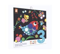 Coffret créatif gommettes rondes - janod