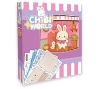 Coffret créatif miniature - SYCOMORE - Chibi Box Bunny - Univers lumineux - Décoration 3D - Éclairage intégré