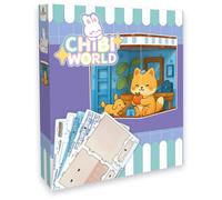 Coffret créatif miniature - SYCOMORE - Chibi Box Chien - Élément lumineux - Construction décorative