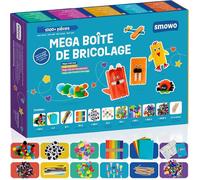 Coffret créatif pour enfants - SWAPY - 1000 pièces - Colorée - 32,5x22,5x4,5 cm - Pompons - Chenilles - Feutrine A4