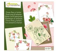 Coffret créatif, Presse fleurs et herbier - Multicolore